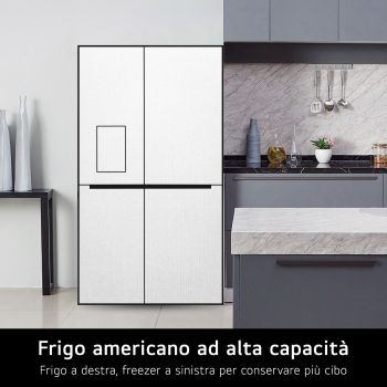 Frigo americano ad alta capacità GSLE91EVAB